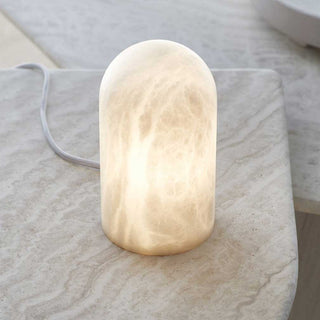 Panton 1Lt Alabaster Table Lamp