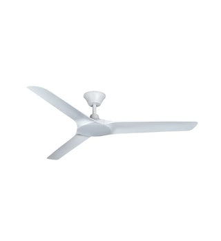 Abyss 56" IP66 Wet Rated DC Fan White w/White Blades (Remote Included)