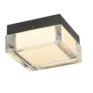 Box Flush Mount 5 inch Black LED