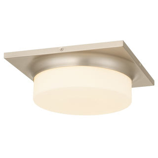 13-in Brushed Nickel Integrated LED Grande Flush Mount