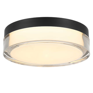 Sunspot Flush Mount 9 inch Black LED