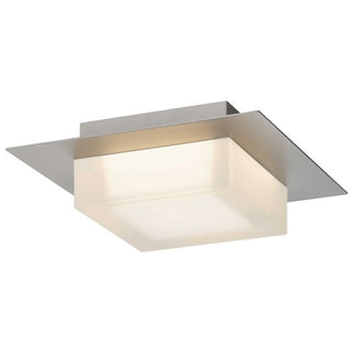 Foursquare Flush Mount 8 inch SS LED