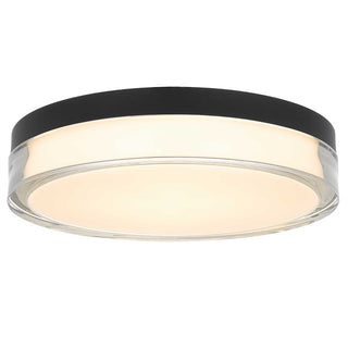 Sunspot Flush Mount 12 inch Black LED