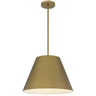 Jaz Pendant 16 inch Brass