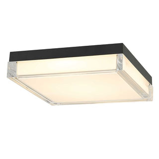 Box Flush Mount 11 inch Black LED